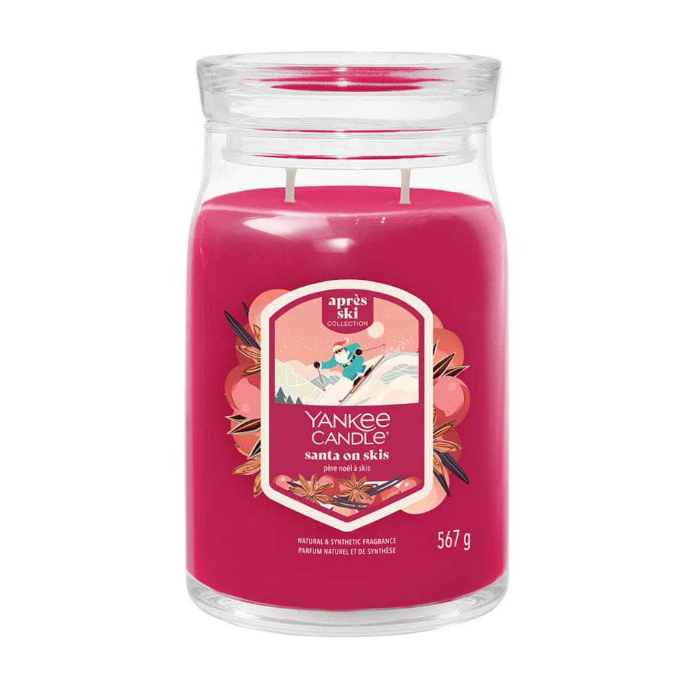 Yankee Candle Santa On Skis Large Jar £26.99